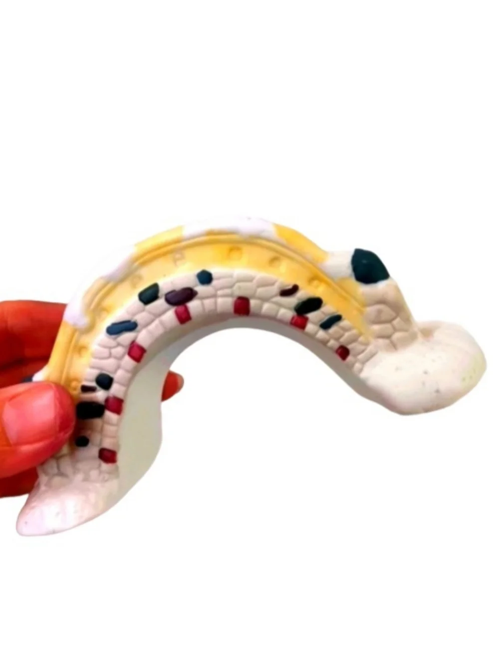 Vintage Christmas Snow Village Ceramic Bridge | EUC